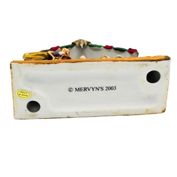 Vintage Ceramic Nativity Creche Figurine by Mervyns Holy Family Baby Jesus 4.75" - Picture 3 of 7